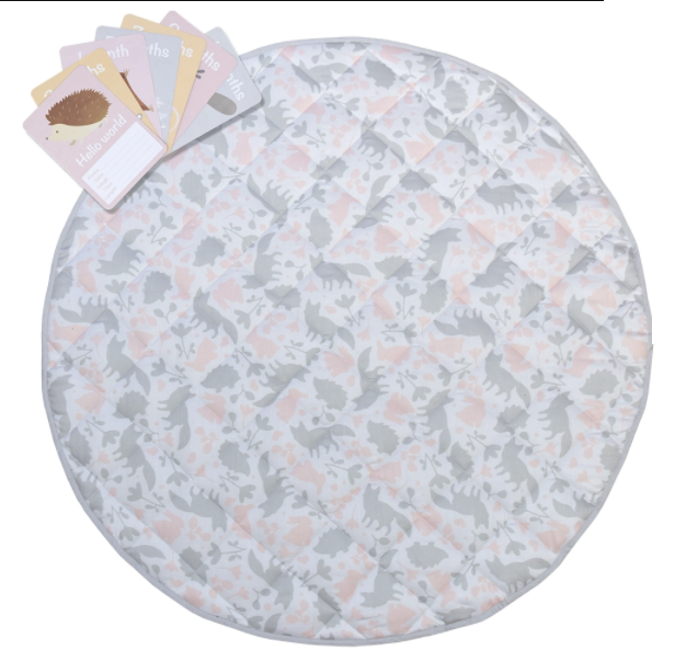 Round Play Mat with Milestone Cards