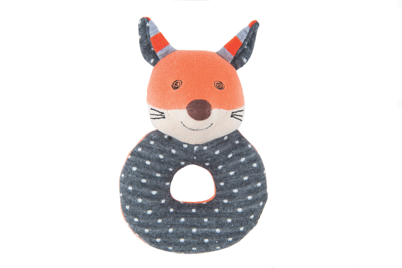 Frenchy Fox Organic O-Rattle