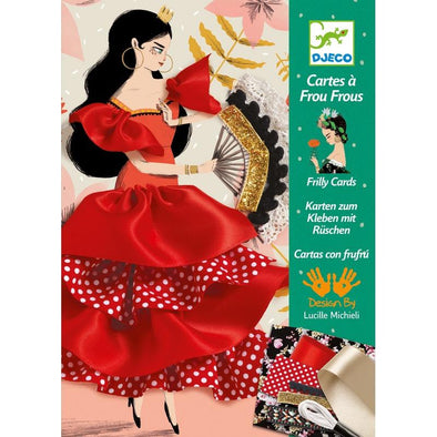 Frilly Cards - Flamenco Dancer