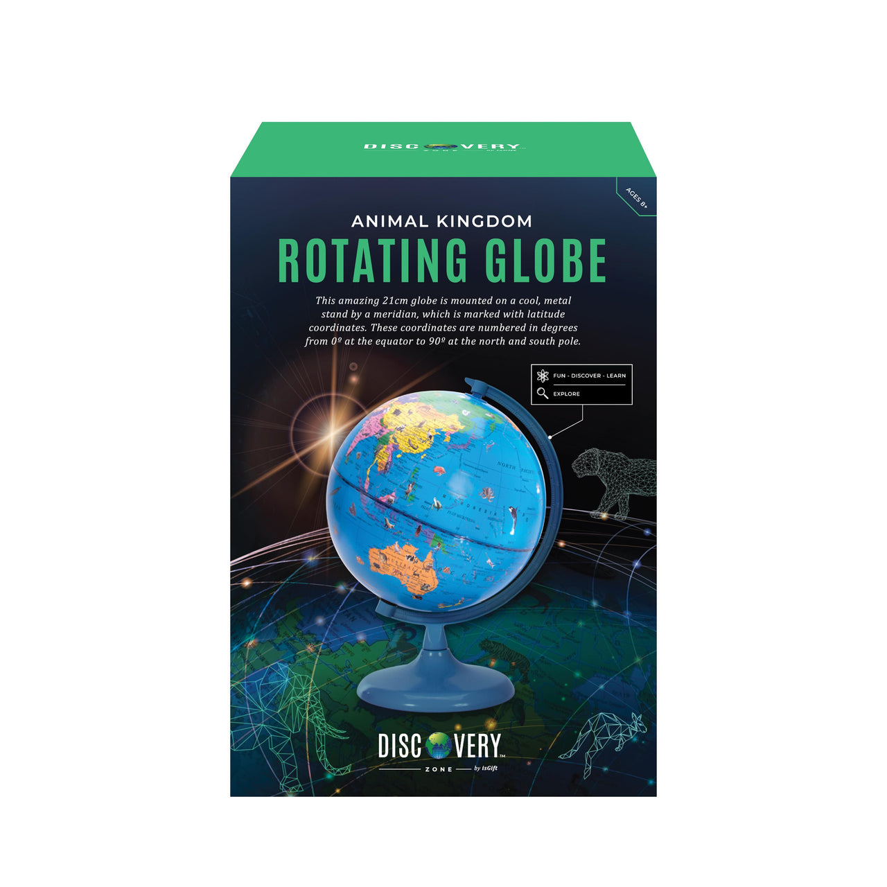 Animal Kingdom Rotating Globe