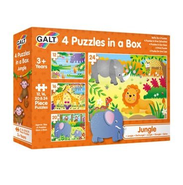 4 Puzzles in a Box-  Jungle