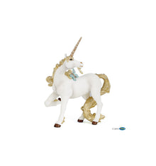 Gold Unicorn Figurine