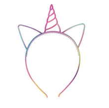 Caticorn Dreams Pastel Rainbow Unicorn Horn Headband