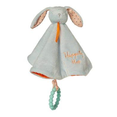 Hippity Hop Blue Bunny Comforter Teether