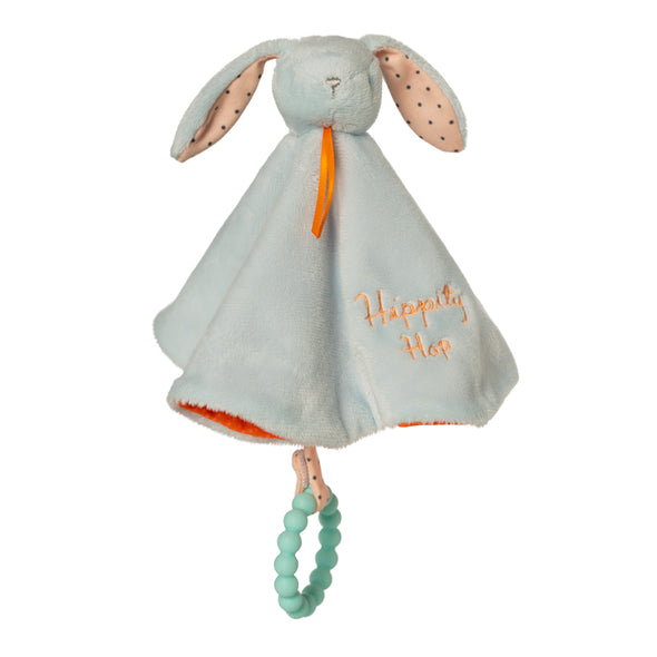 Hippity Hop Blue Bunny Comforter Teether