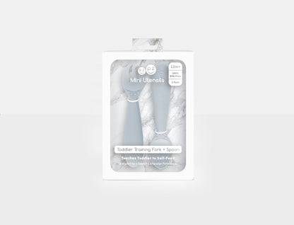 Mini Utensils - Toddler Training Fork + Spoon
