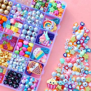 Large Bead Box Set - Shapes & Colours