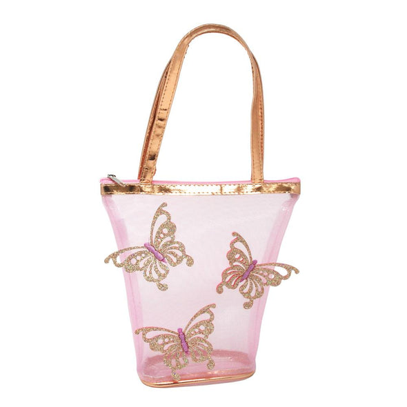 Butterfly Skies Mesh Handbag