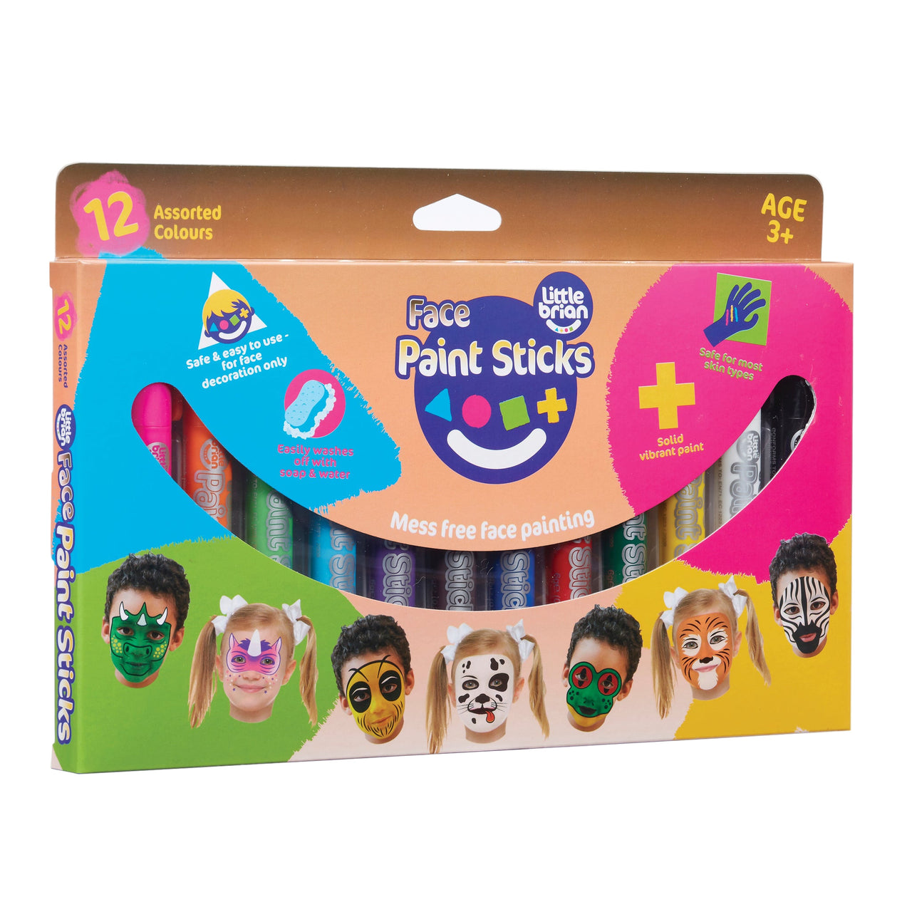 Face Paint Sticks - 12