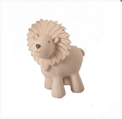 Zoo Animals Teether Rattle - Natural Rubber