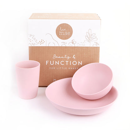 Not So Mini  Bamboo Dinner Set