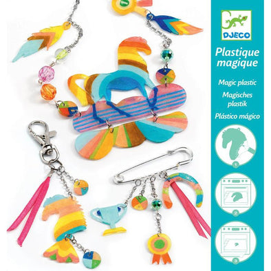 Magic Plastic Jewellery  - Rainbow Horse