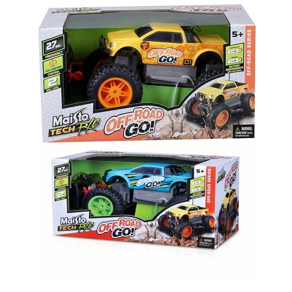 Model Tech Rc Maisto Tech RC Off Road GO! – 27Mhz – Toys and Tales