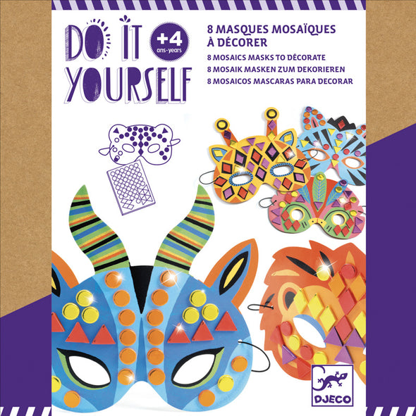 Do it Yourself Kit -Jungle Animal Masks