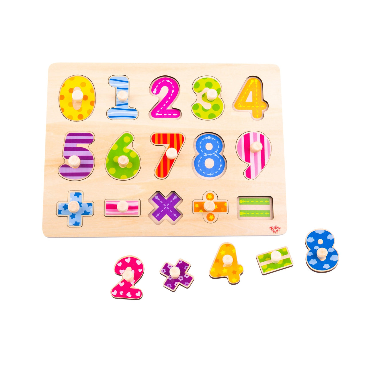 Numbers Maths Peg Puzzle