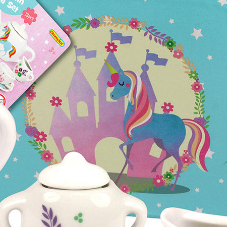 Porcelain Tea Set - Unicorn