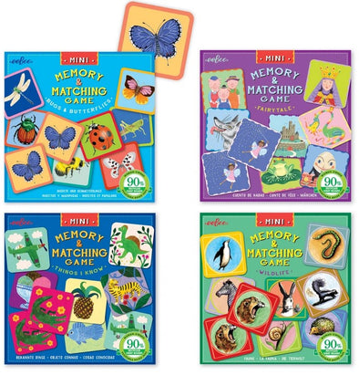 Mini Memory & Matching Game - Bugs & Butterflies