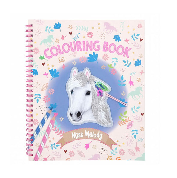 Miss Melody - Colouring Book with Fur