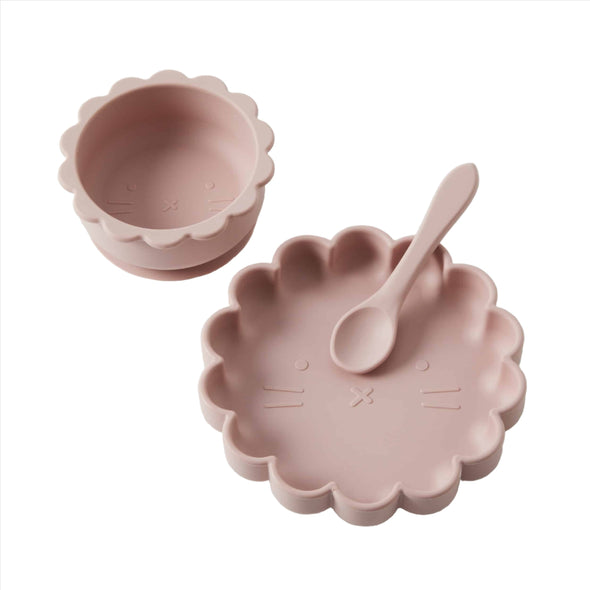 Henny Silicone 3pc Dining Set