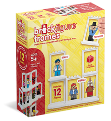 Brick Figure Frames for LEGO Minifigures (12 pack)