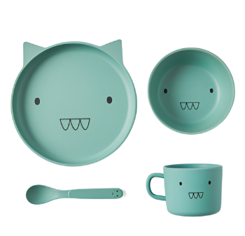 Bamboo 4-Piece Dinner Set