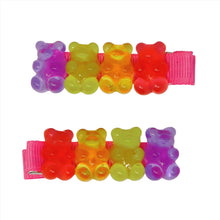 Gummy Bear Hair Clips