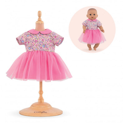 Dolls clothing - dress pink