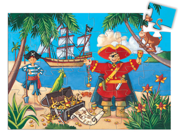 36 pc Puzzle - The Pirate and the Treasure