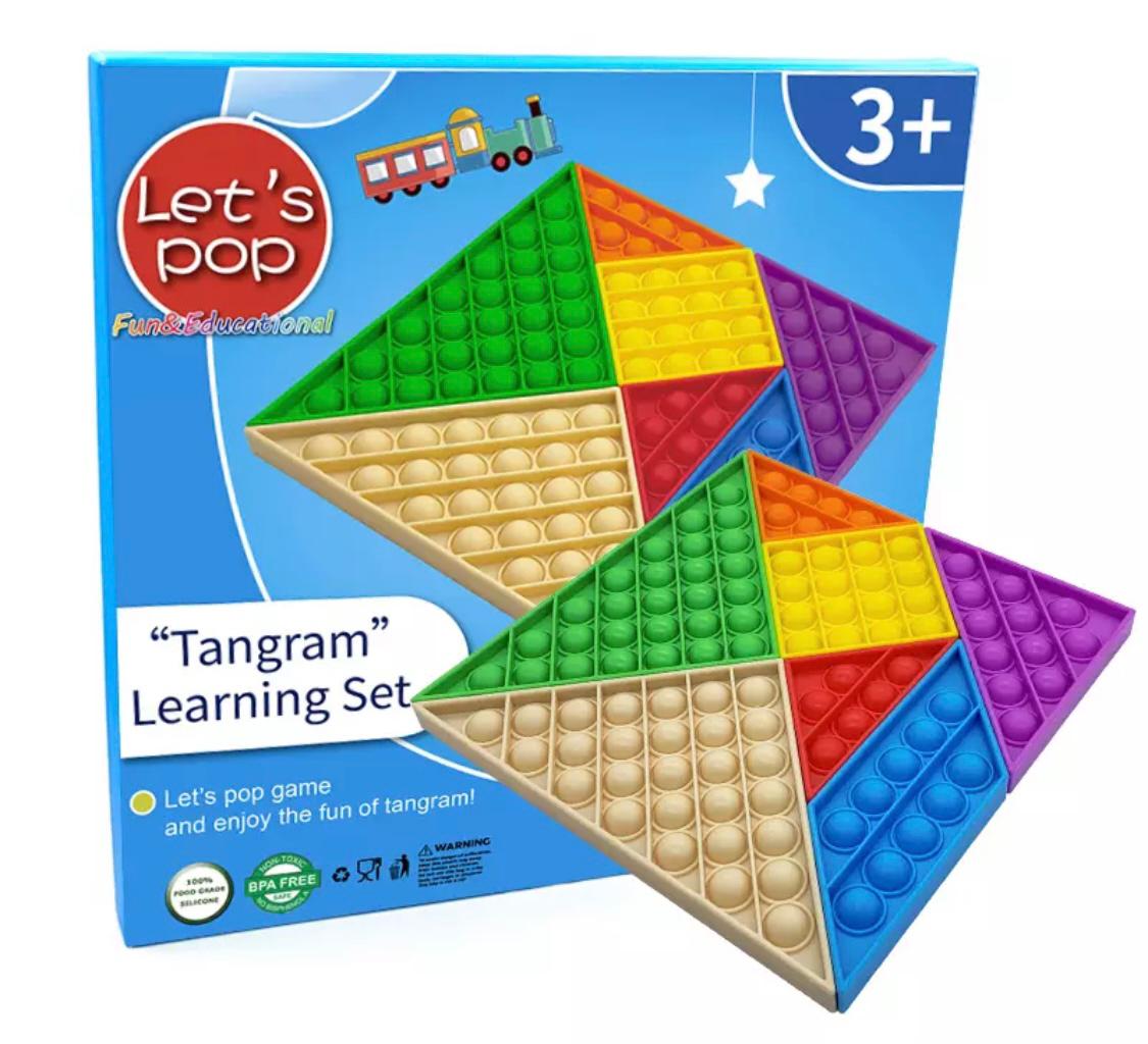 Tangram Learning Set - Pop its