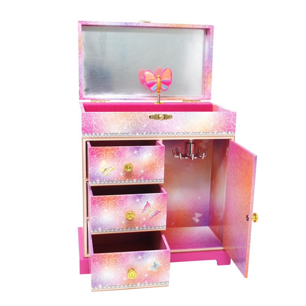 Butterfly Skies Large Music Box