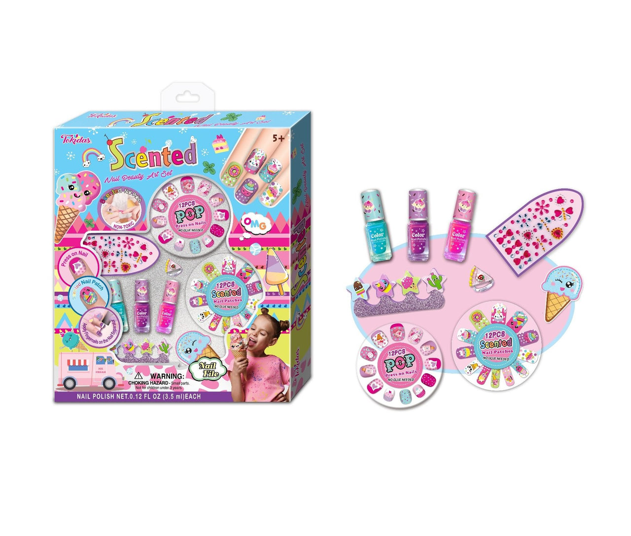 Scented Nail Beauty Art Set