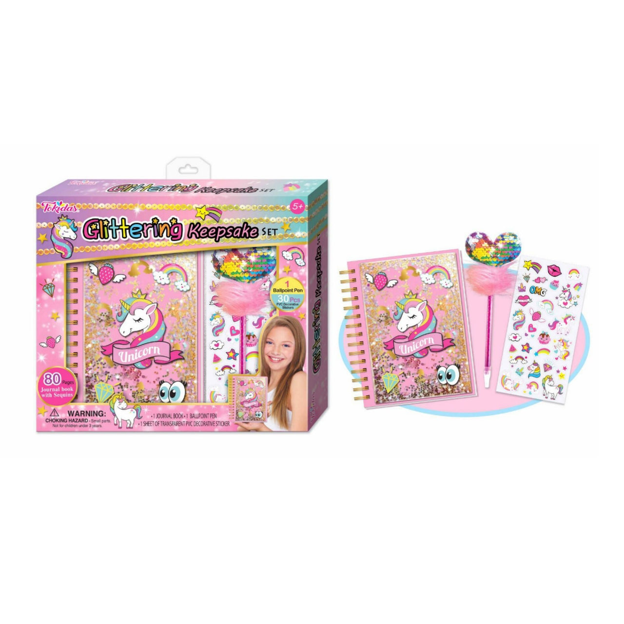 Glittering Keepsake Set