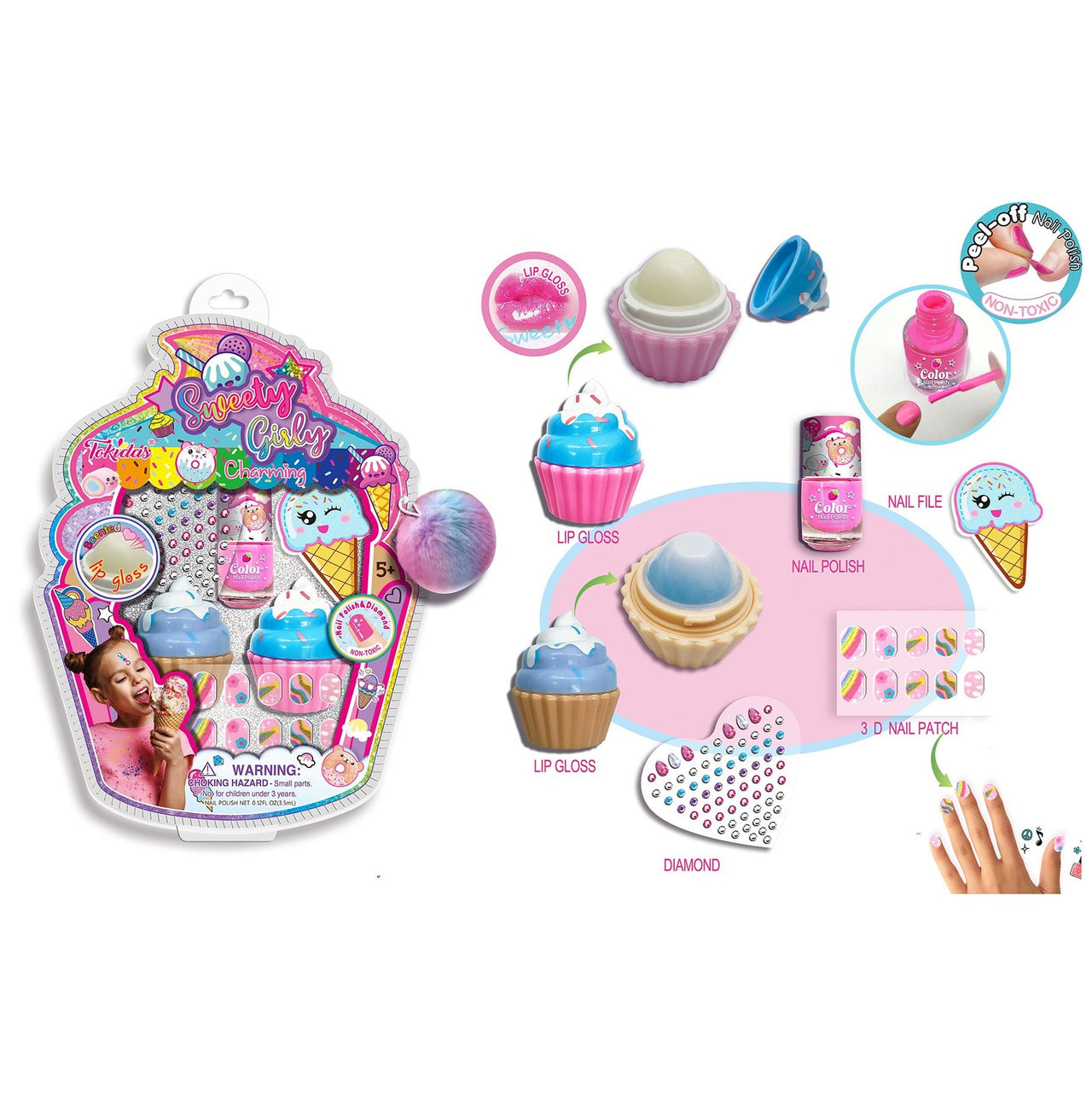 Sweety Girly Charming Scented Lip Gloss Set