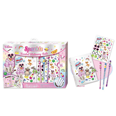 Sparkly Scented Stationary Set