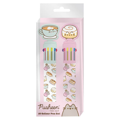 Pusheen Breakfast Club 10 Colour Pen Set