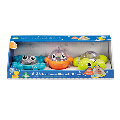 Bathtime Rattle and Roll Friends