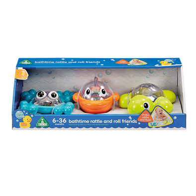 Bathtime Rattle and Roll Friends