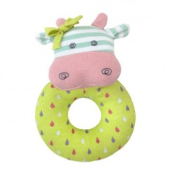 Belle The Cow Organic O-Rattle