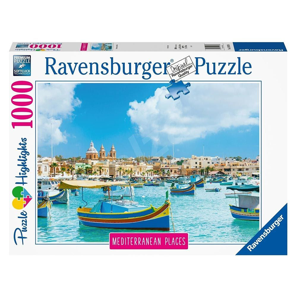 1000 pc Puzzle - Mediterranean Malta