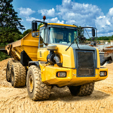 3 x 49 pc Puzzle - Digger at work