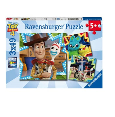 3 x 49 pc Puzzle - Toy Story 4 In It Together