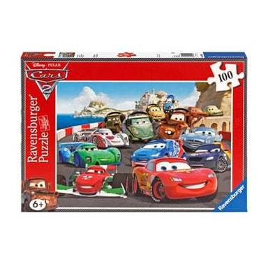 100 pc Puzzle - Disney Explosive Racing