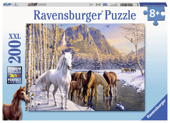 200 pc Puzzle - Winter Horses