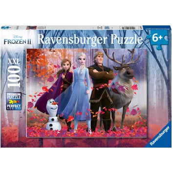 100 pc Puzzle - Frozen II  Magic of the Forest