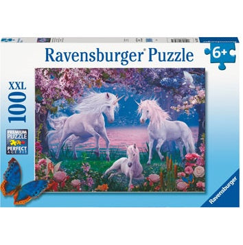 100 pc Puzzle - Unicorn Grove