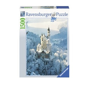 1500 pc Puzzle - Neuschwanstein Castle in Winter