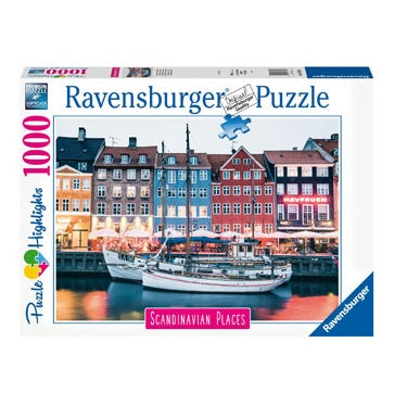 1000 pc Puzzle - Copenhagen, Denmark