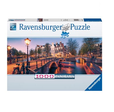 1000 pc Puzzle - Evening in Amsterdam