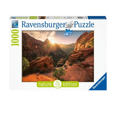 1000 pc Puzzle - Zion Canyon USA (Nature Edition no.19)