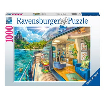 1000 pc Puzzle - Tropical Island Charter